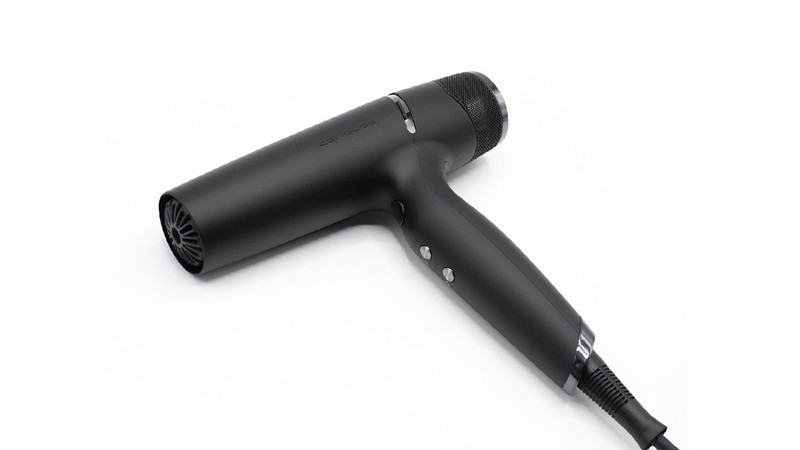 Secador whisper metalico negro Corioliss