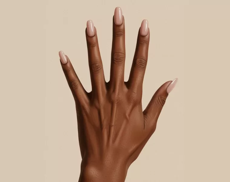 tono albaricoque uñas