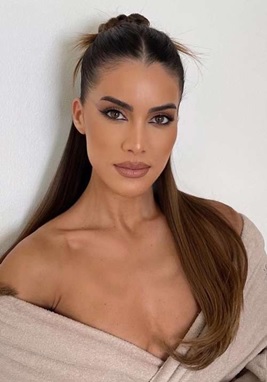 Semirrecogido Efecto Wet en The Beauty Concept Hair