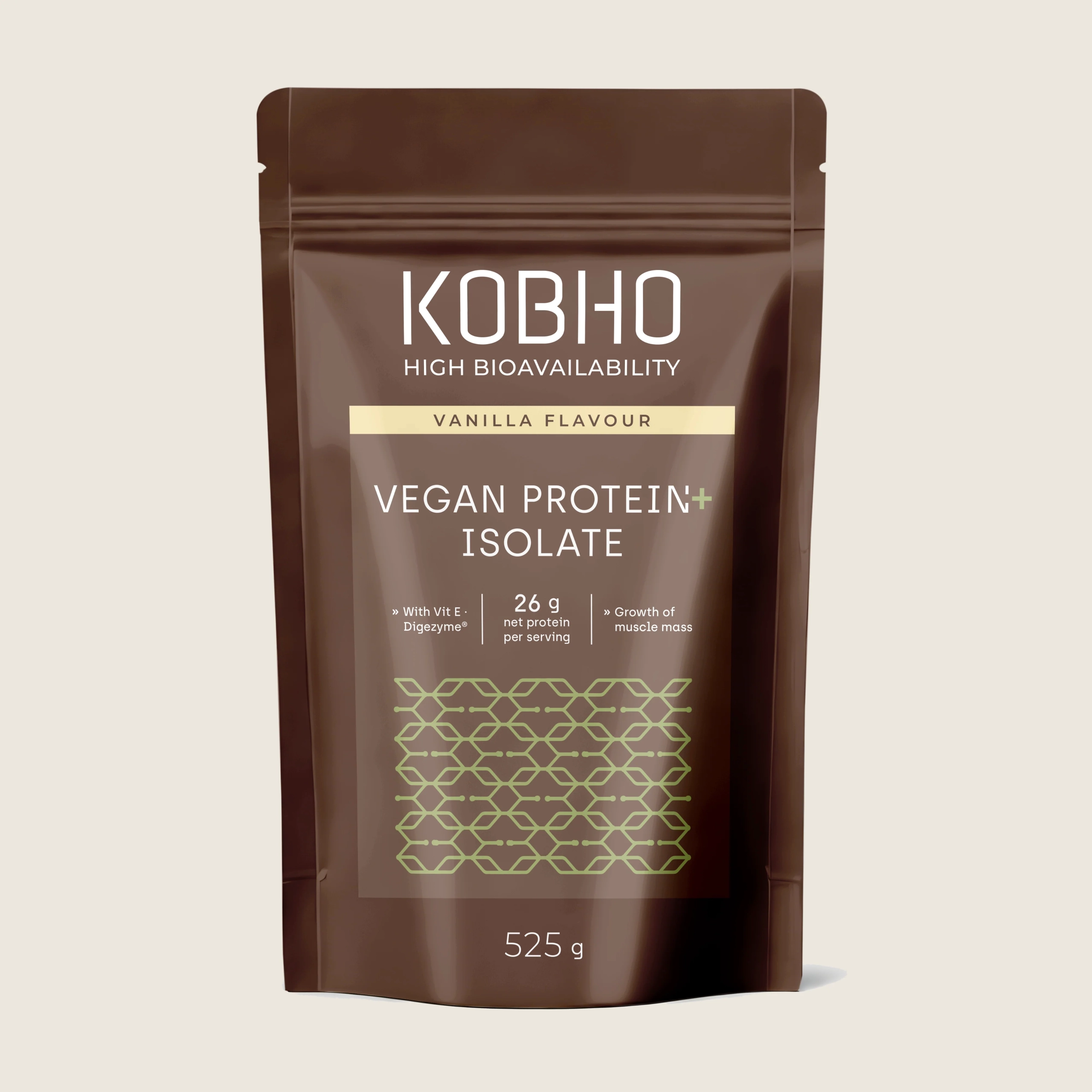 Proteína Vegana Aislada Vainilla Kobho Labs