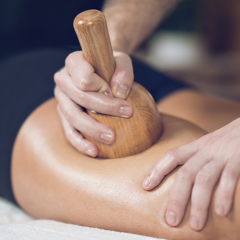 Maderoterapia corporal