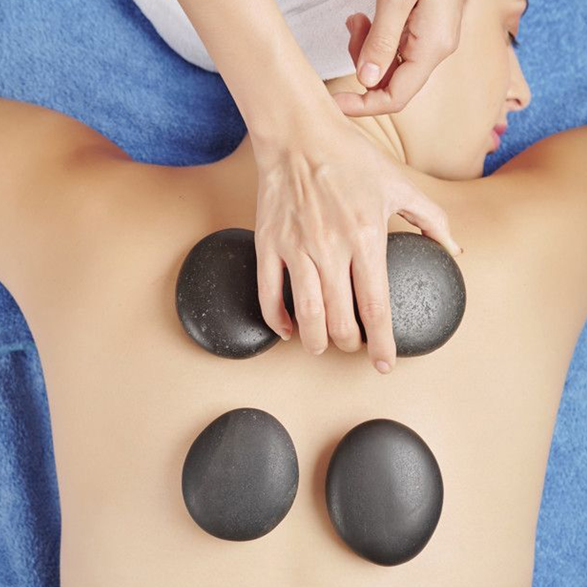 Masaje con piedras calientes 80 minutos en Spa TBC Ritz