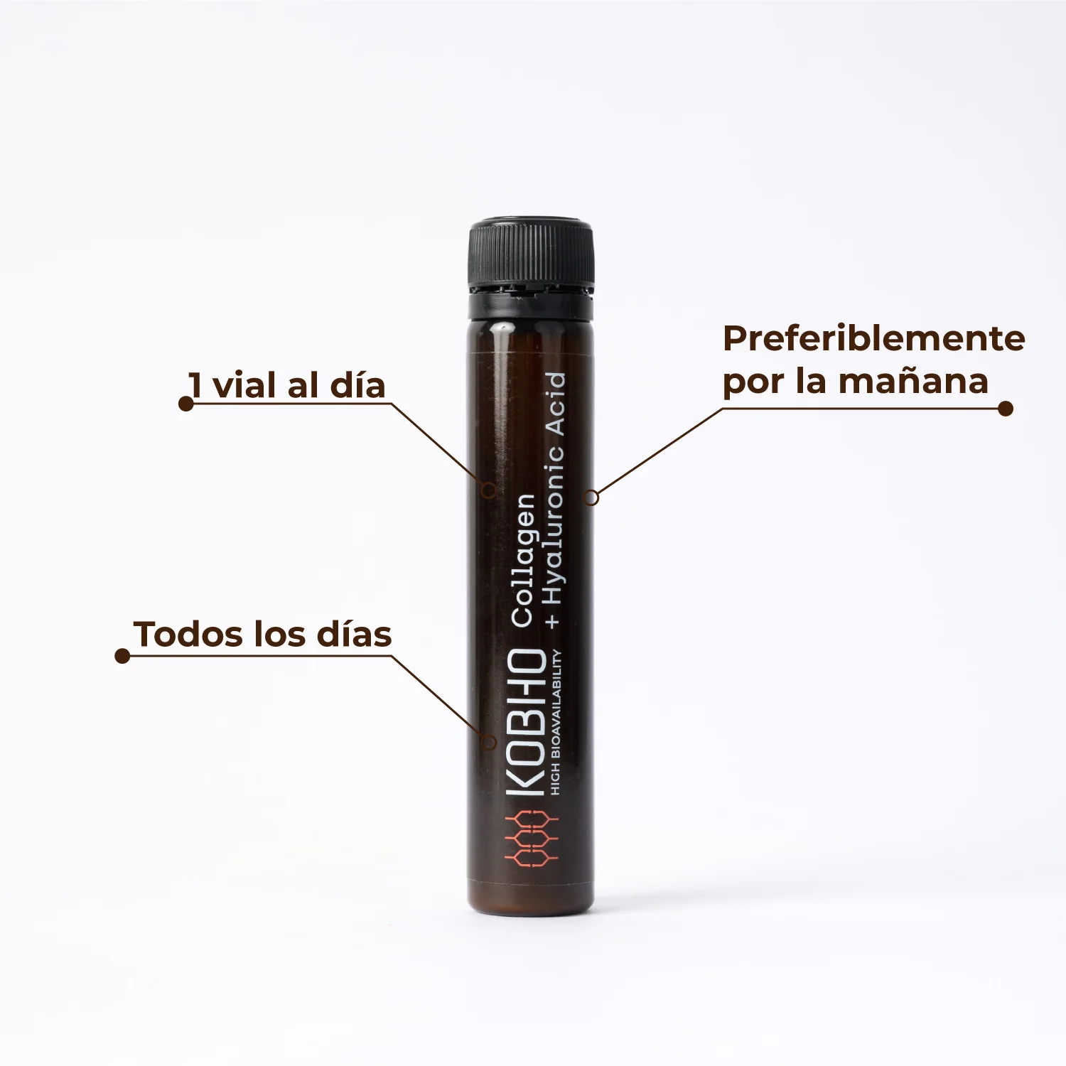 Colágeno + Ácido Hialurónico Kobho Labs