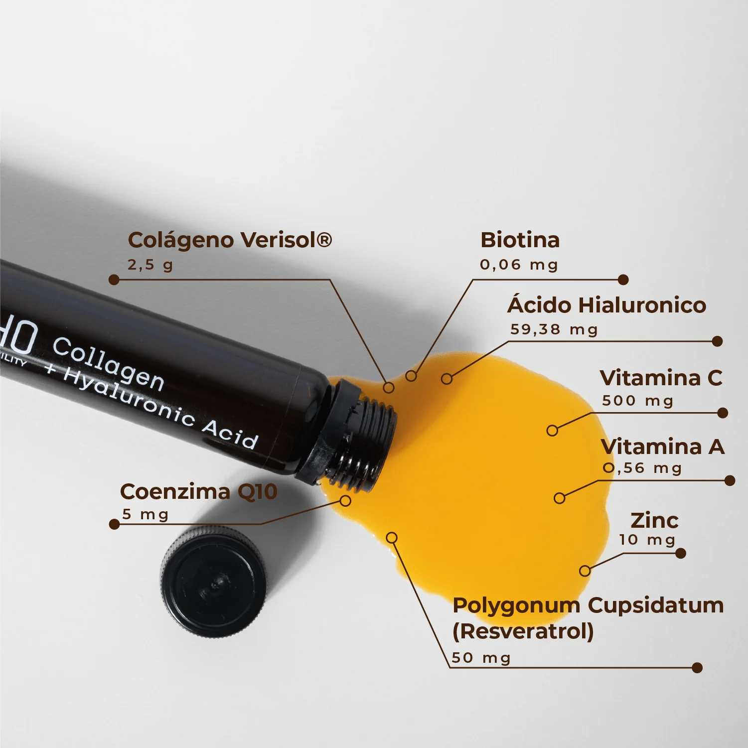 Colágeno + Ácido Hialurónico Kobho Labs - Imagen 4