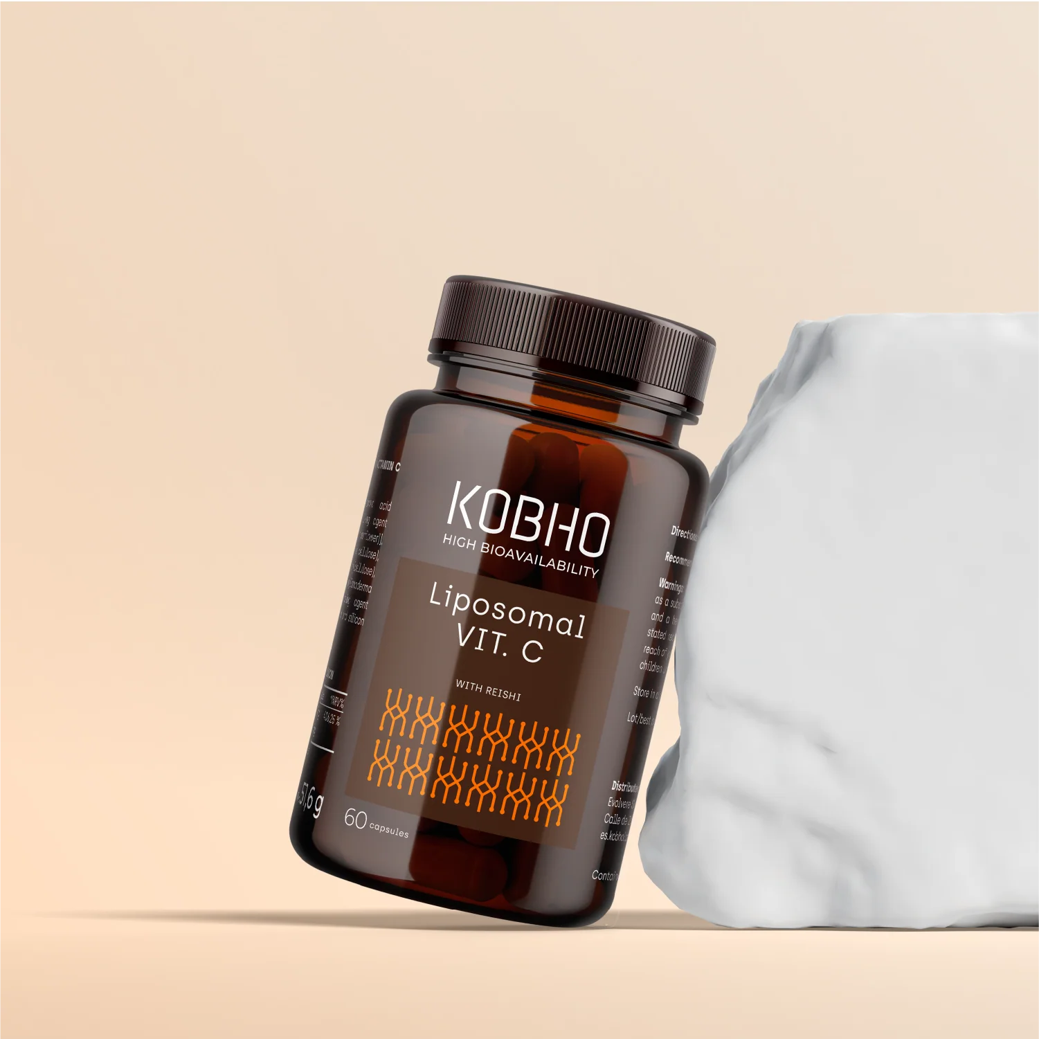 Vitamina C + Reishi Kobho Labs - Imagen 3
