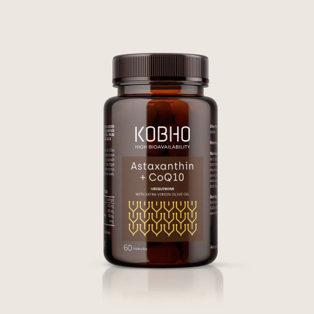 Vp Astaxanthin + Coq10 Kobho Labs